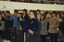2010학년도 신입생 입학식 풍경