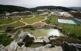 (죽전) 폭포공원 주변 녹지