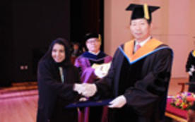 Honorary Doctoral Degree in Education Granted to Former First Lady of President Sheikh Zaid of UAE (video)