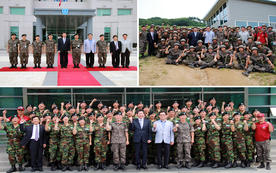 학군단 하계입영훈련 위문