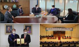 초머 모세(Dr. Csoma Mózes) 주한 헝가리 대사 명예박사 학위 수여식