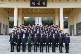 125학군단 대전현충원 참배 “순국 동문의 숭고한 넋 기려”