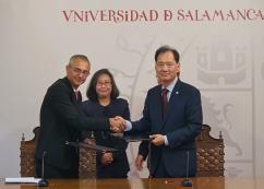 DKU President Soobok Kim Visits Sister Universities in Spain and Hungary
