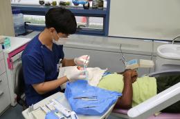치과병원, 잼버리 대원에게 의료봉사 펼쳐