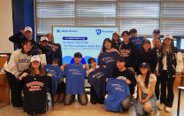美国宾夕法尼亚州立大学学生研修团,探访我校创业项目