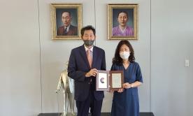 음악예술대학 유미정교수 발전기금 전달식