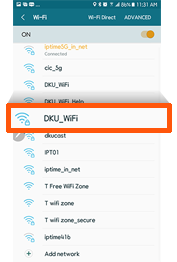 Tap [Add Wi-Fi network]